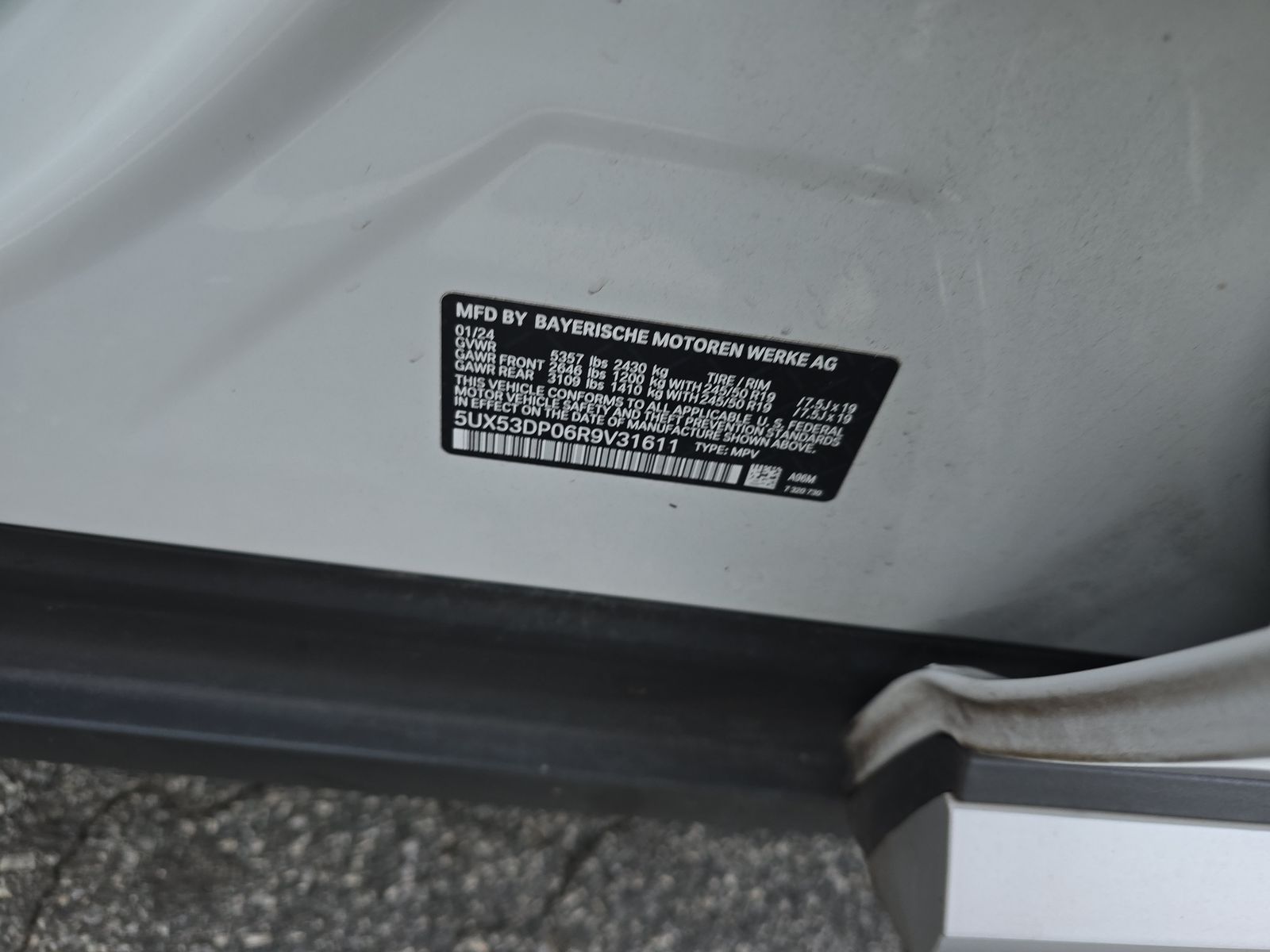 2024 BMW X3 xDrive30i AWD