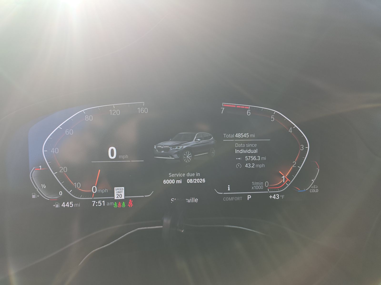 2024 BMW X3 sDrive30i RWD