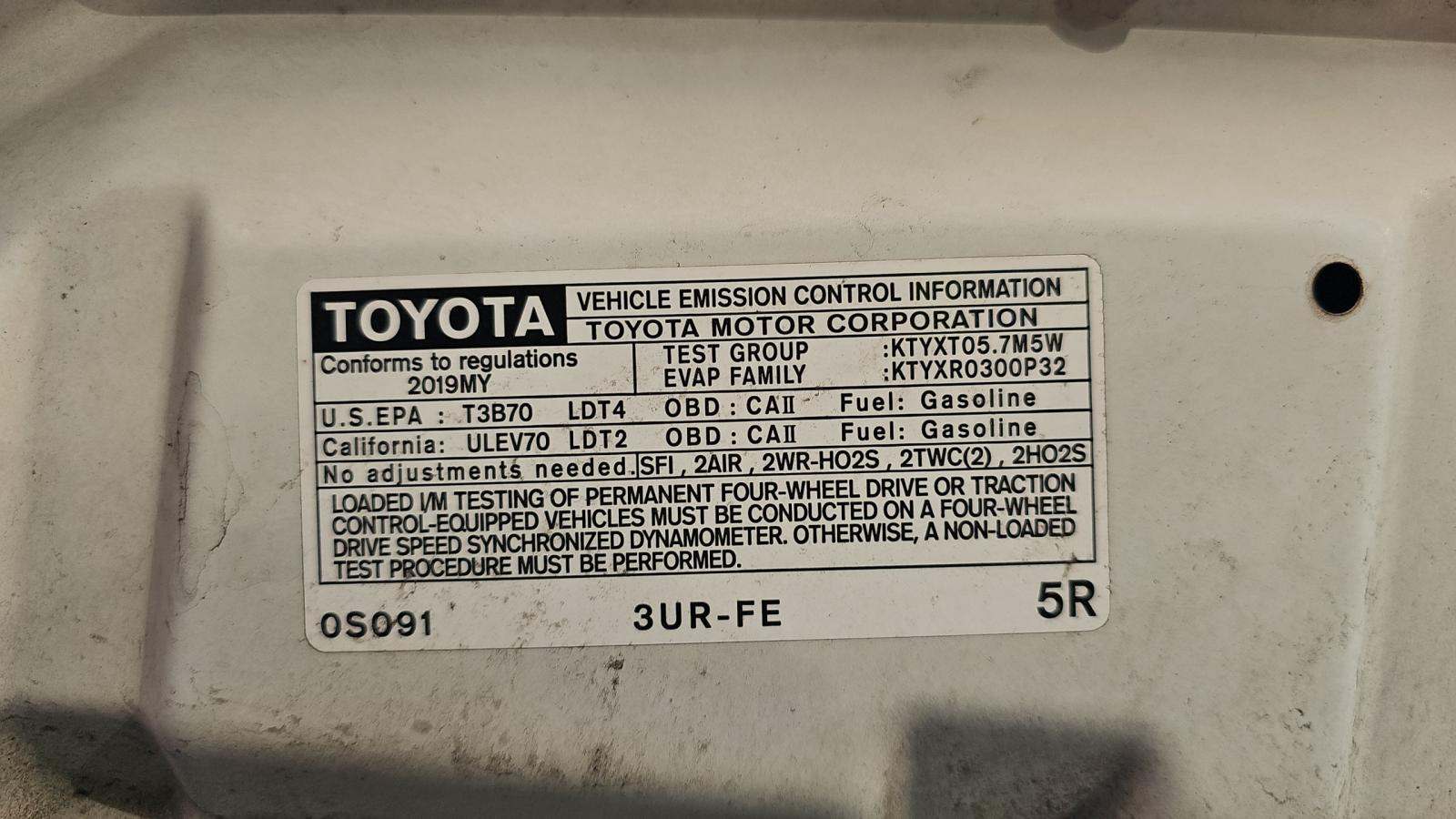 2019 Toyota Tundra SR5 RWD