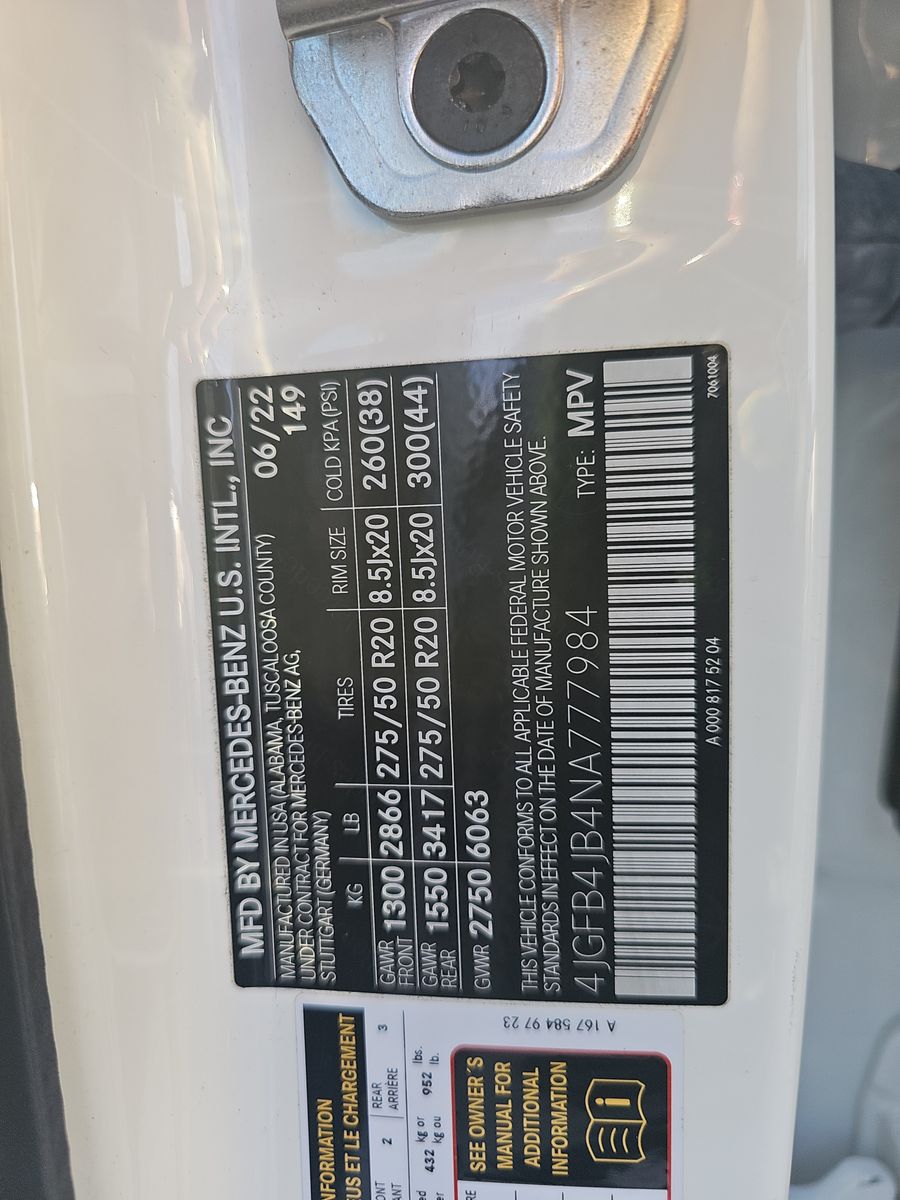 2022 Mercedes-Benz GLE GLE 350 RWD