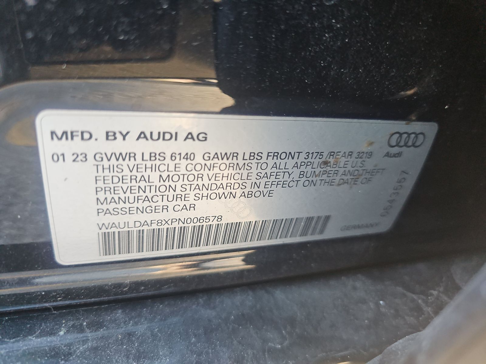 2023 Audi A8 Base AWD