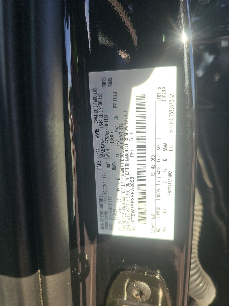 2023 Ford F-150 Lariat AWD