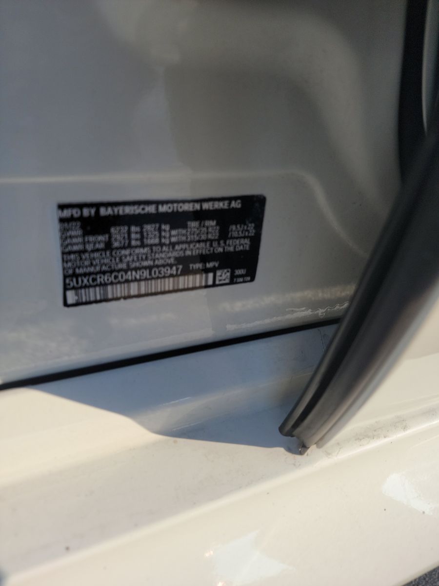 2022 BMW X5 xDrive40i AWD