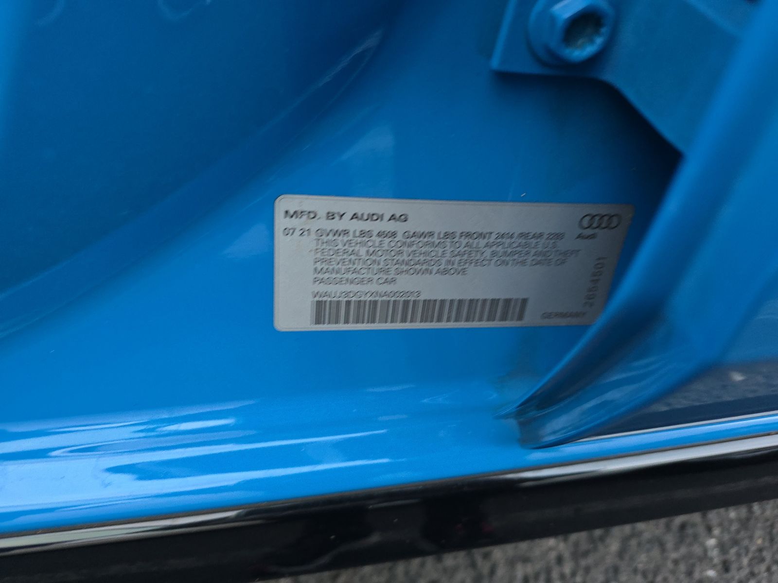 2022 Audi S3 Prestige AWD