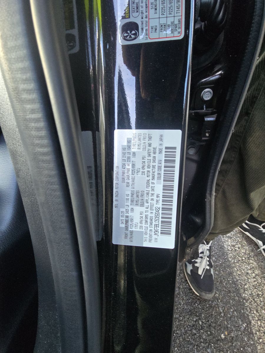 2025 MAZDA CX-5 2.5 S Select Package AWD