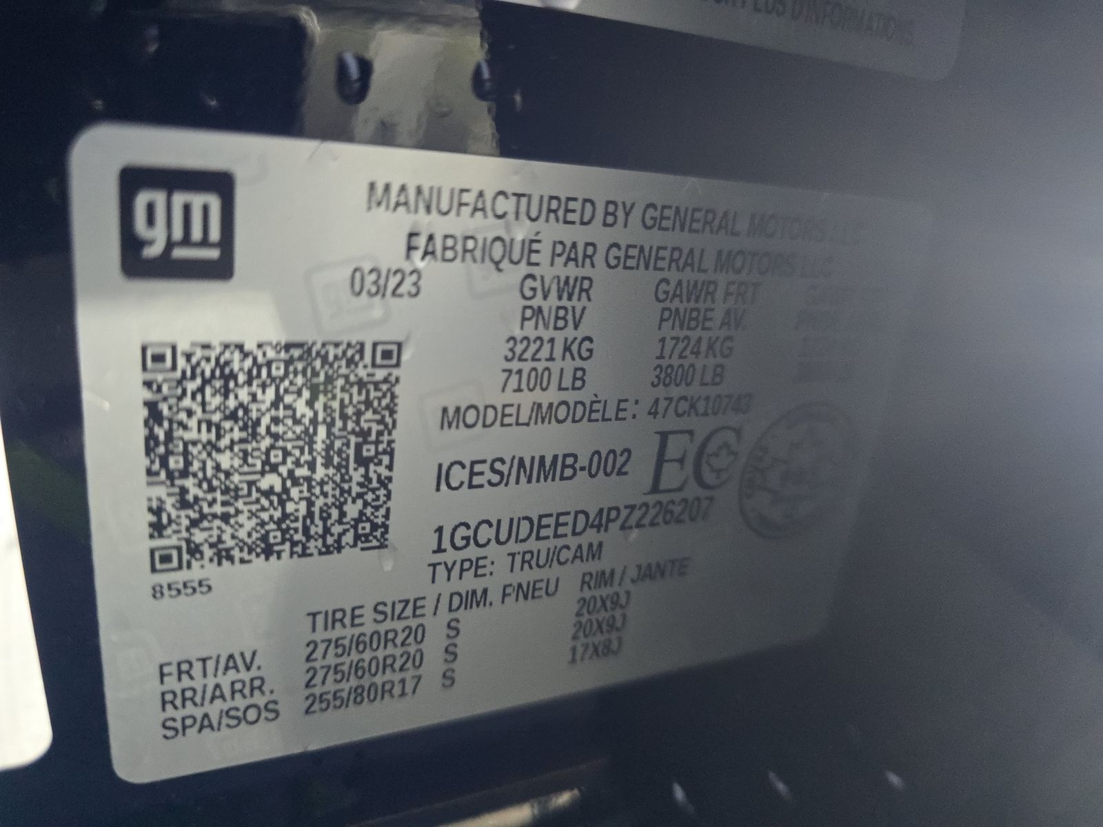 2023 Chevrolet Silverado 1500 RST AWD