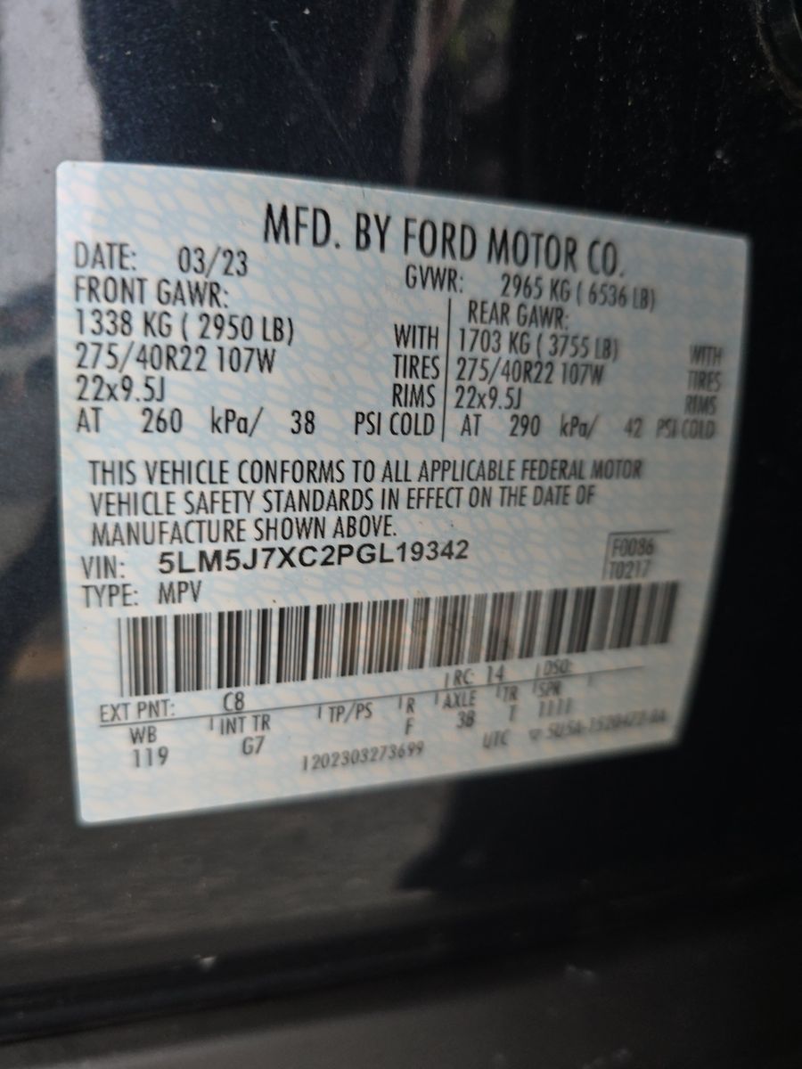 2023 Lincoln Aviator Reserve AWD