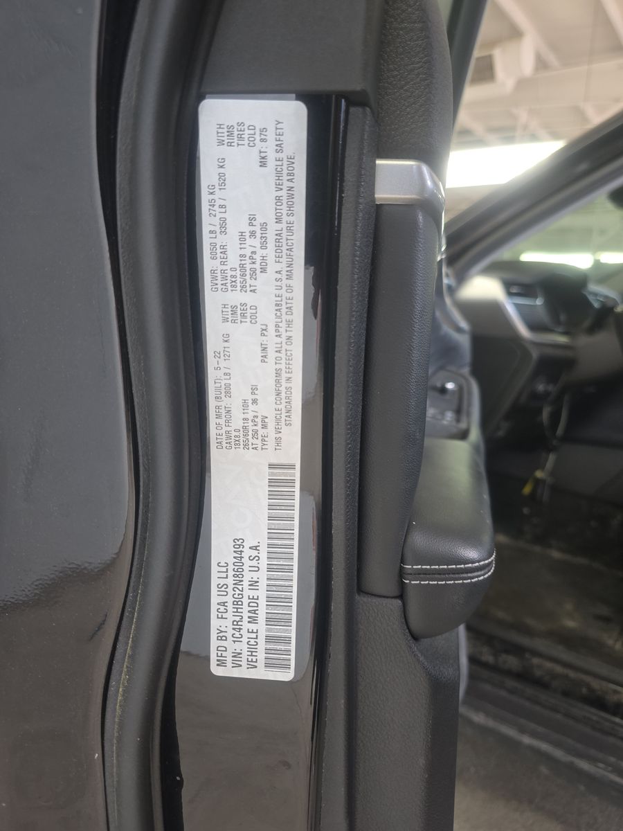 2022 Jeep Grand Cherokee Limited AWD