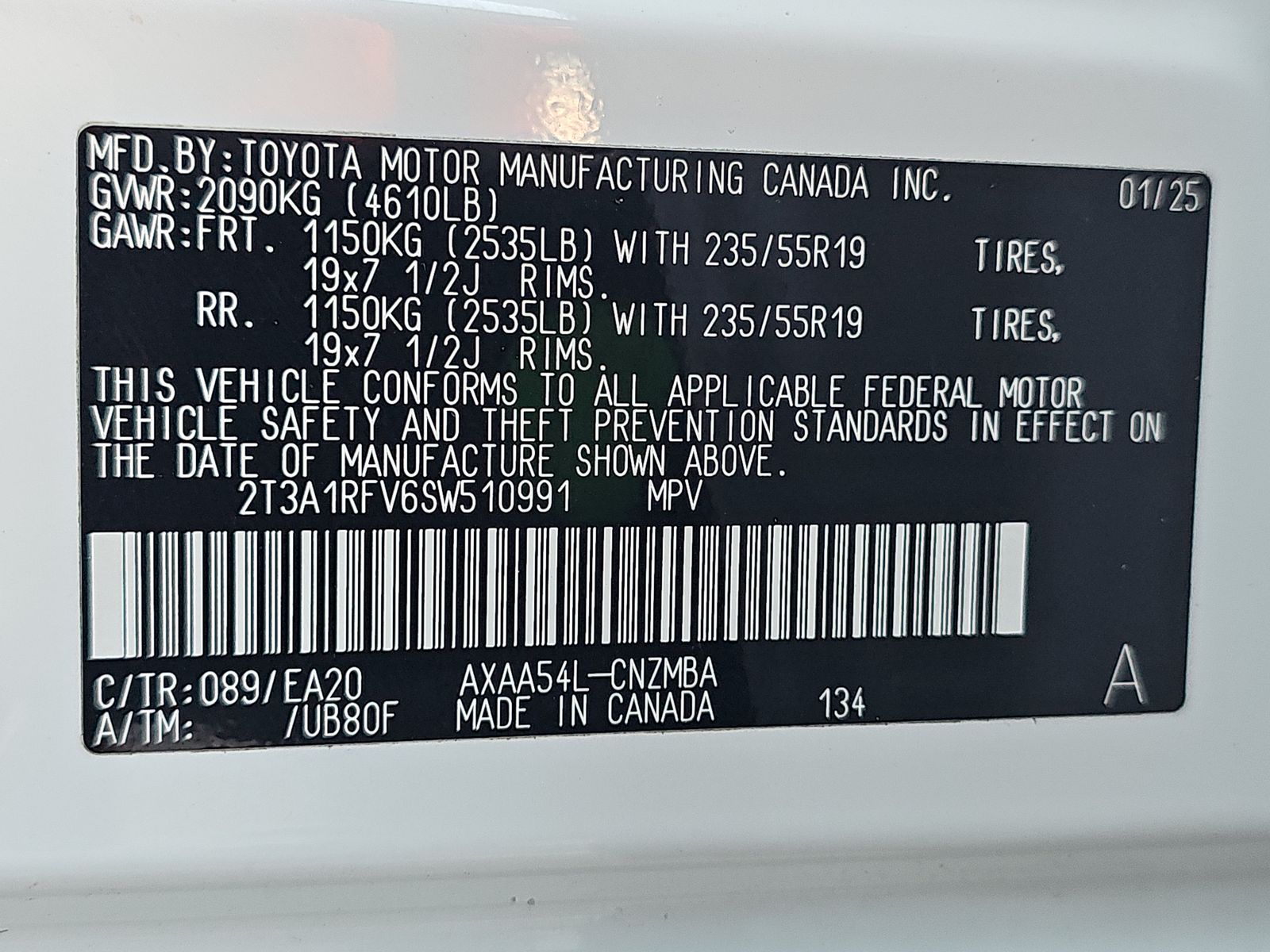 2025 Toyota RAV4 XLE Premium AWD