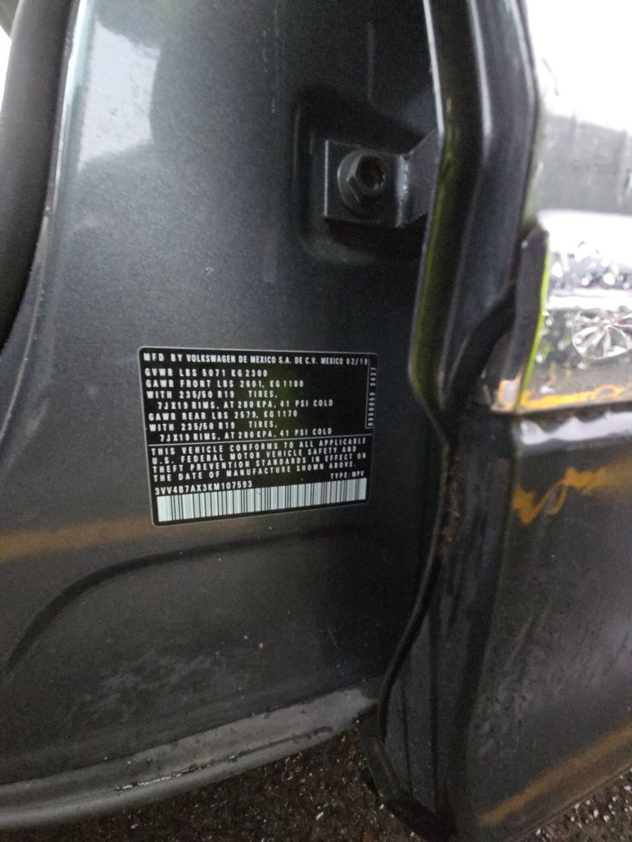 2019 Volkswagen Tiguan 2.0T SEL Premium R-Line AWD