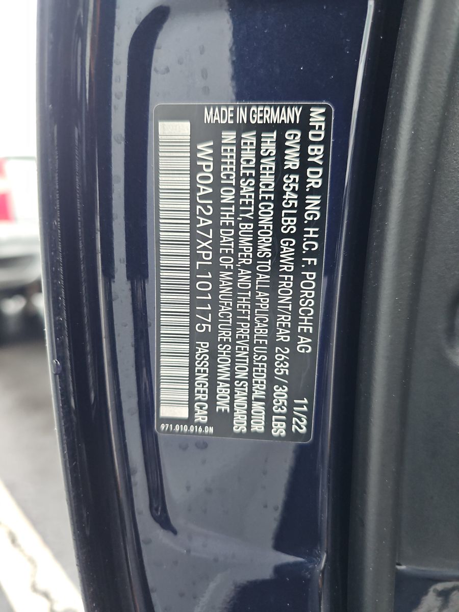 2023 Porsche Panamera Base RWD