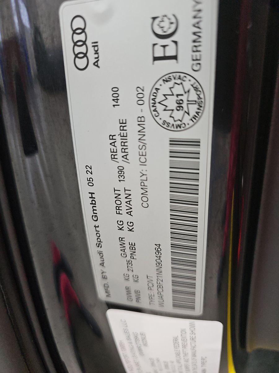 2022 Audi RS 7 Base AWD