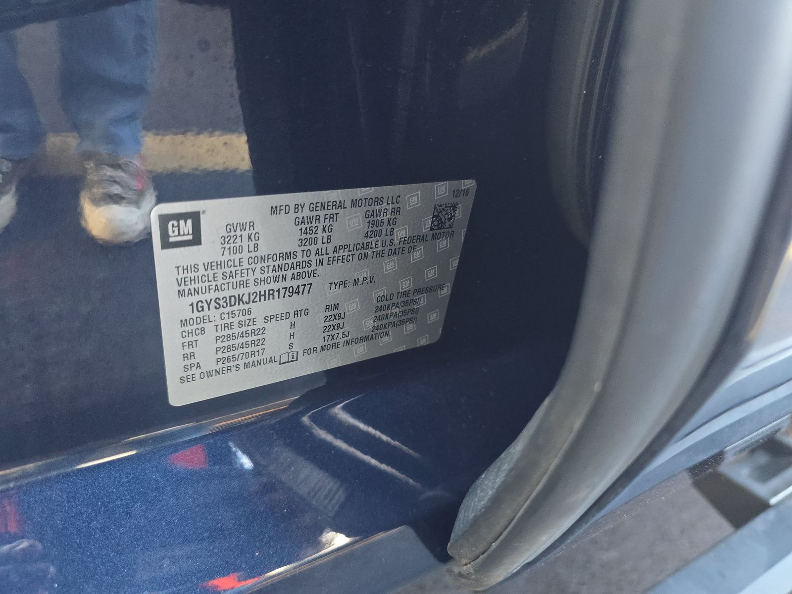 2017 Cadillac Escalade Platinum RWD