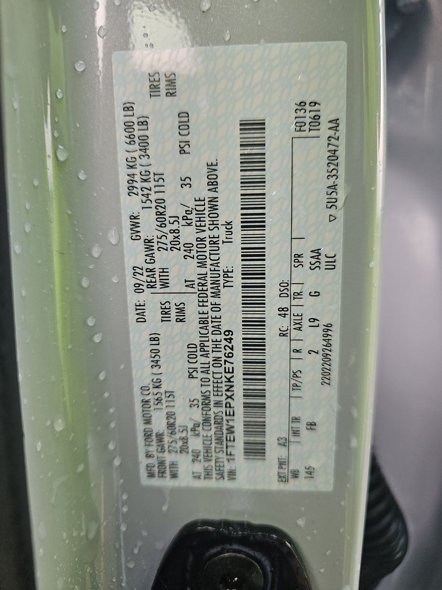 2022 Ford F-150 XLT AWD