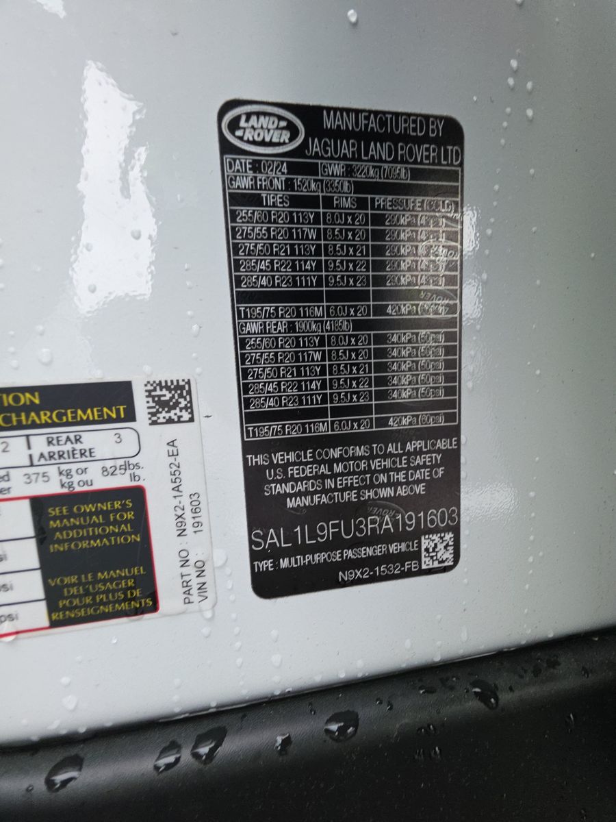 2024 Land Rover Range Rover Sport Dynamic SE AWD