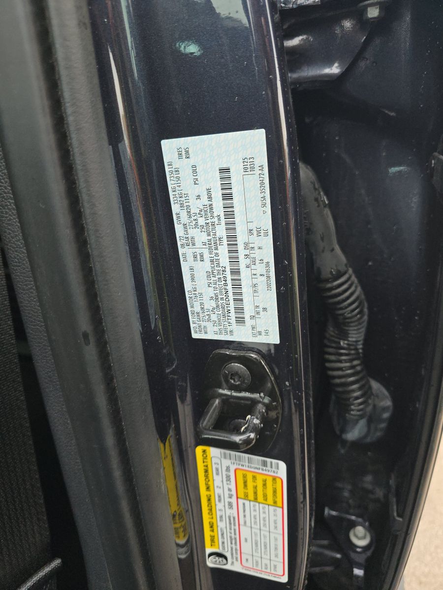 2022 Ford F-150 Hybrid Platinum AWD