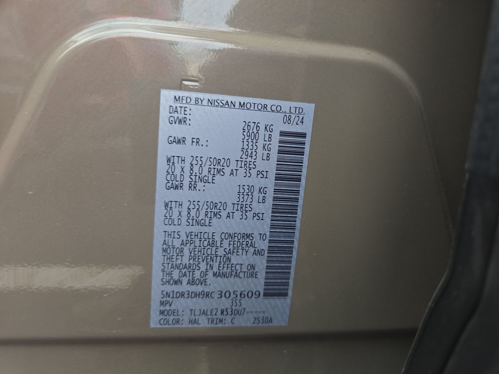 2024 Nissan Pathfinder Platinum FWD