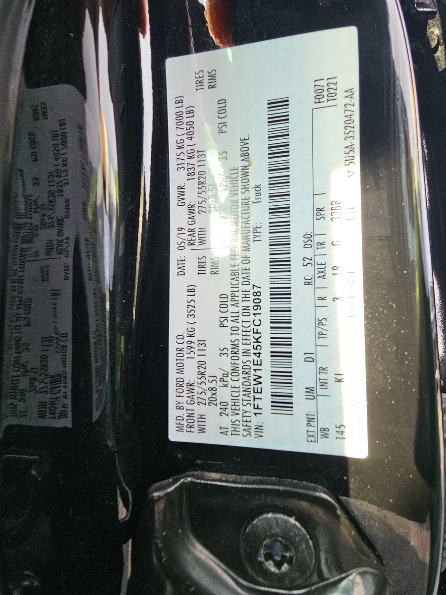 2019 Ford F-150 King Ranch AWD