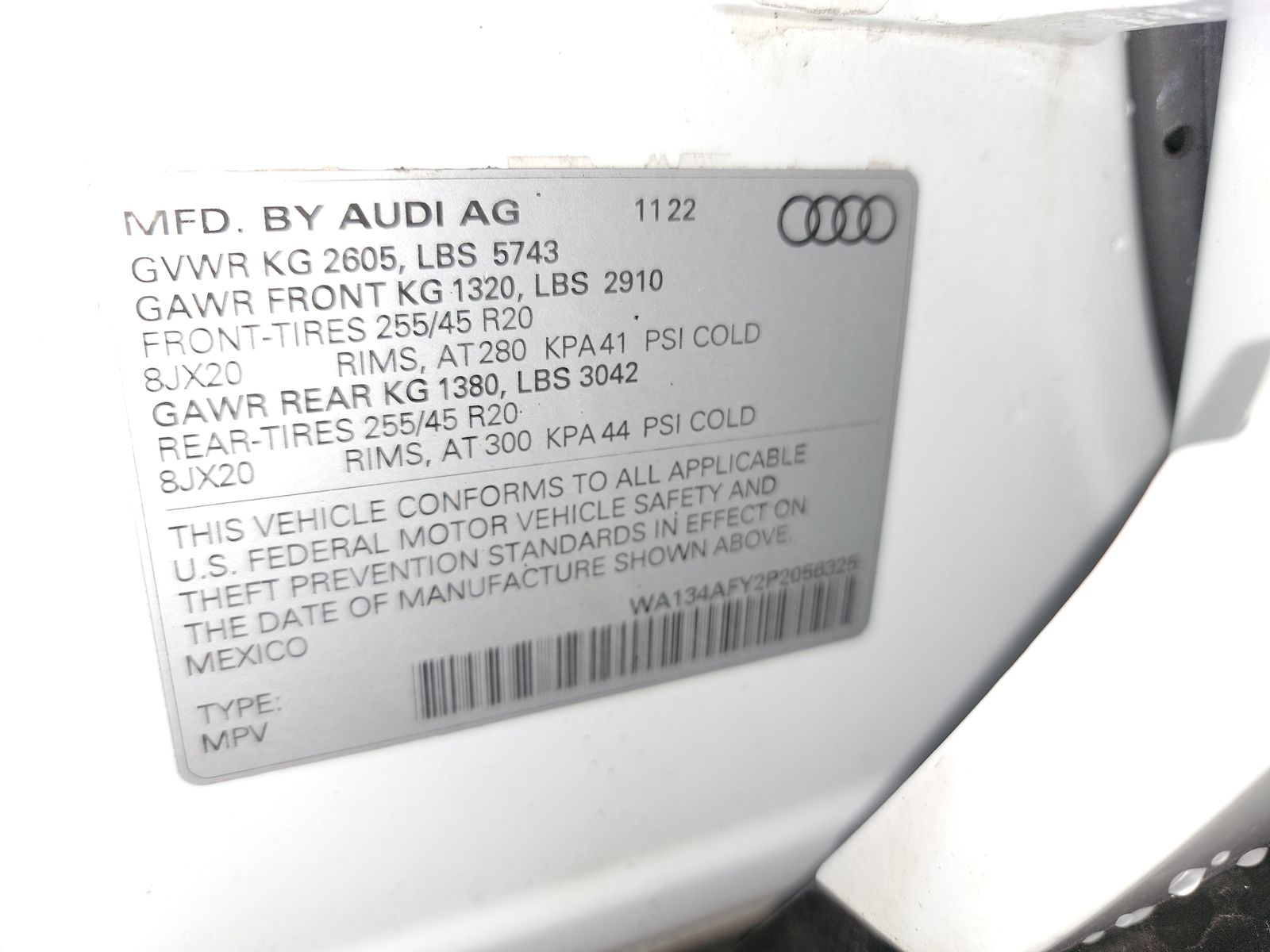 2023 Audi SQ5 Prestige AWD