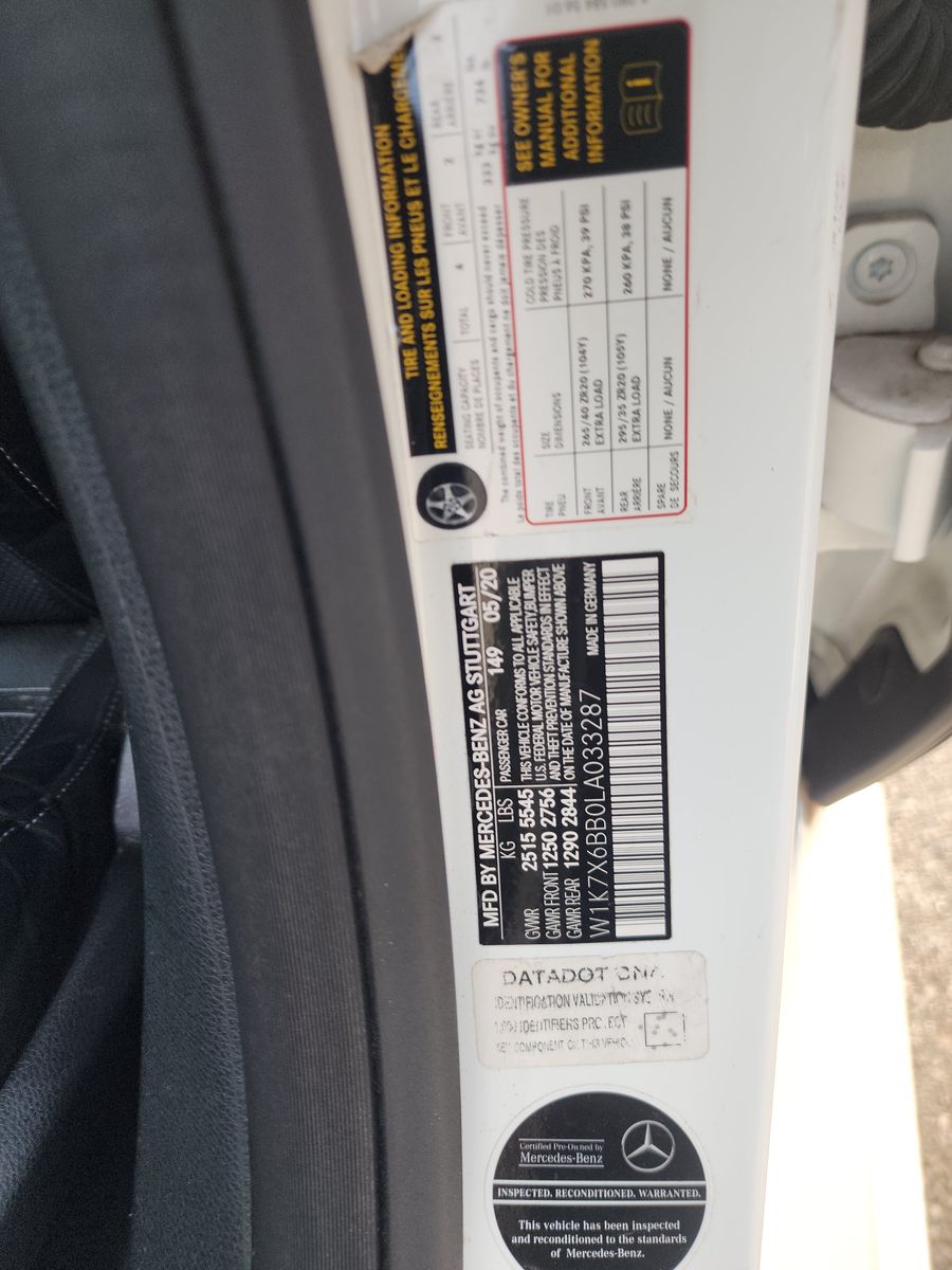 2020 Mercedes-Benz Mercedes-AMG GT AMG GT 53 AWD