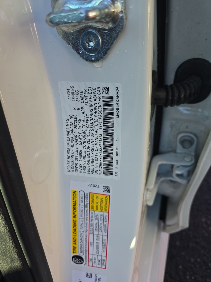 2025 Honda Civic Sport FWD