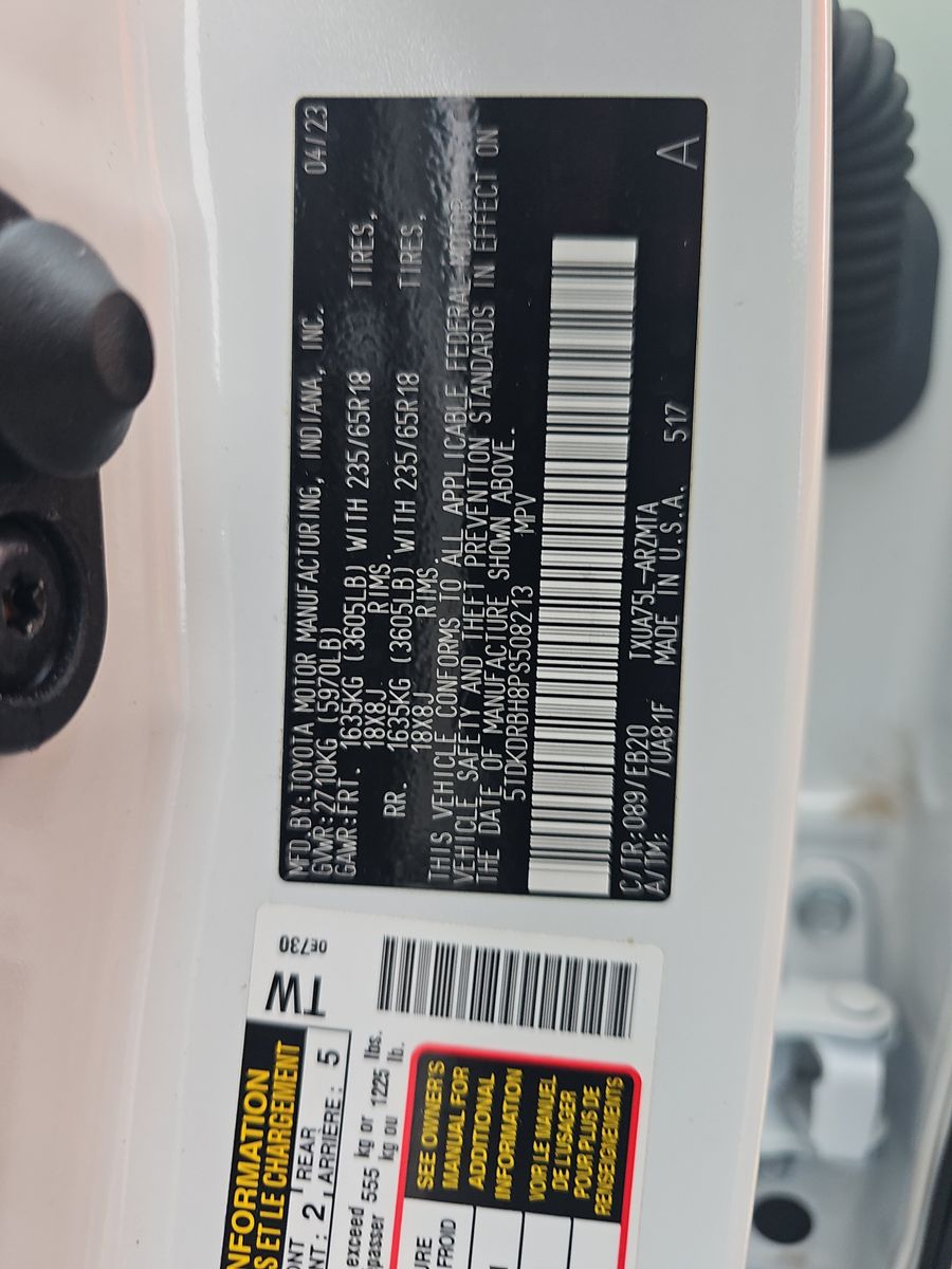 2023 Toyota Highlander XLE AWD