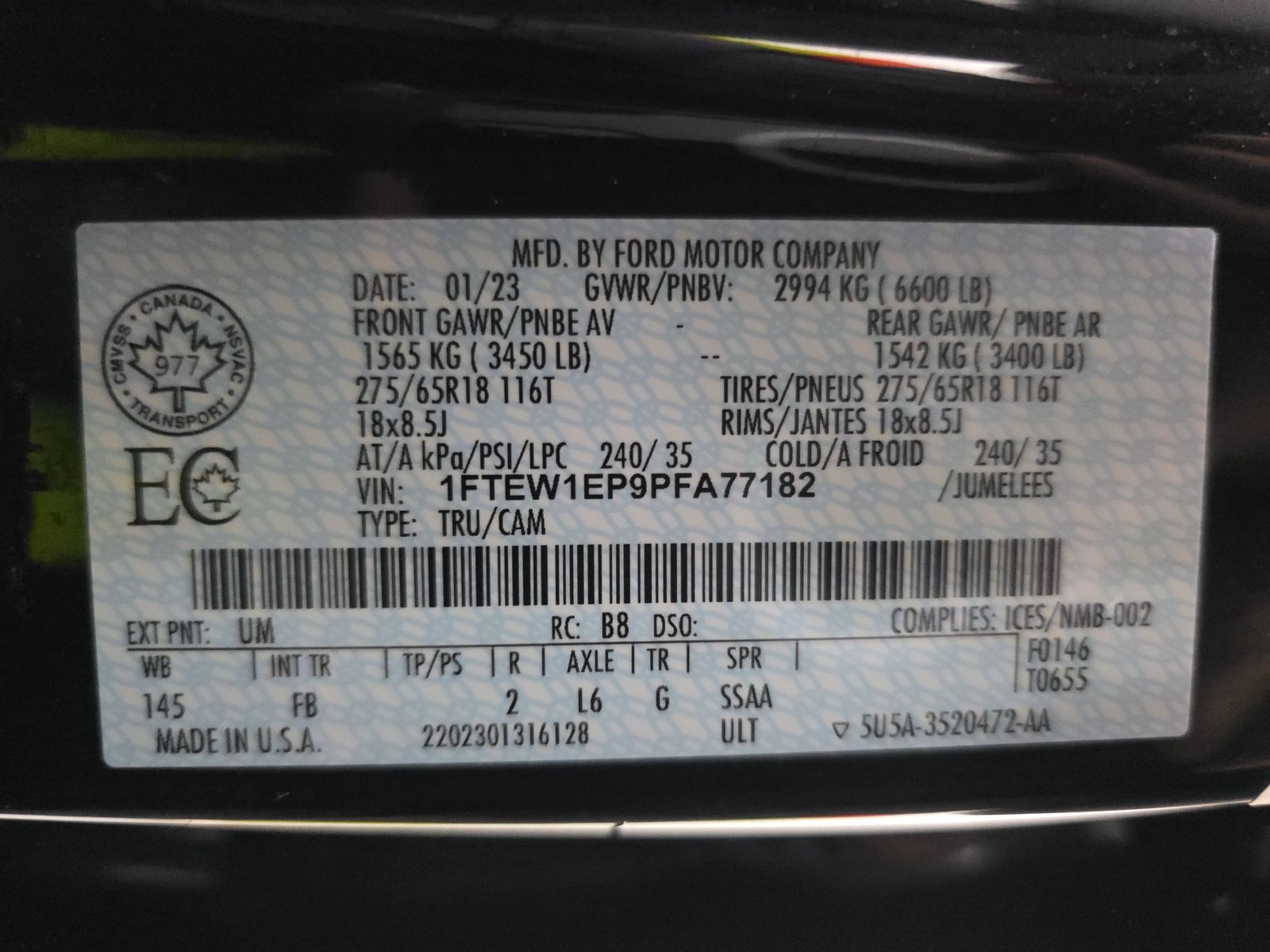 2023 Ford F-150 XLT AWD