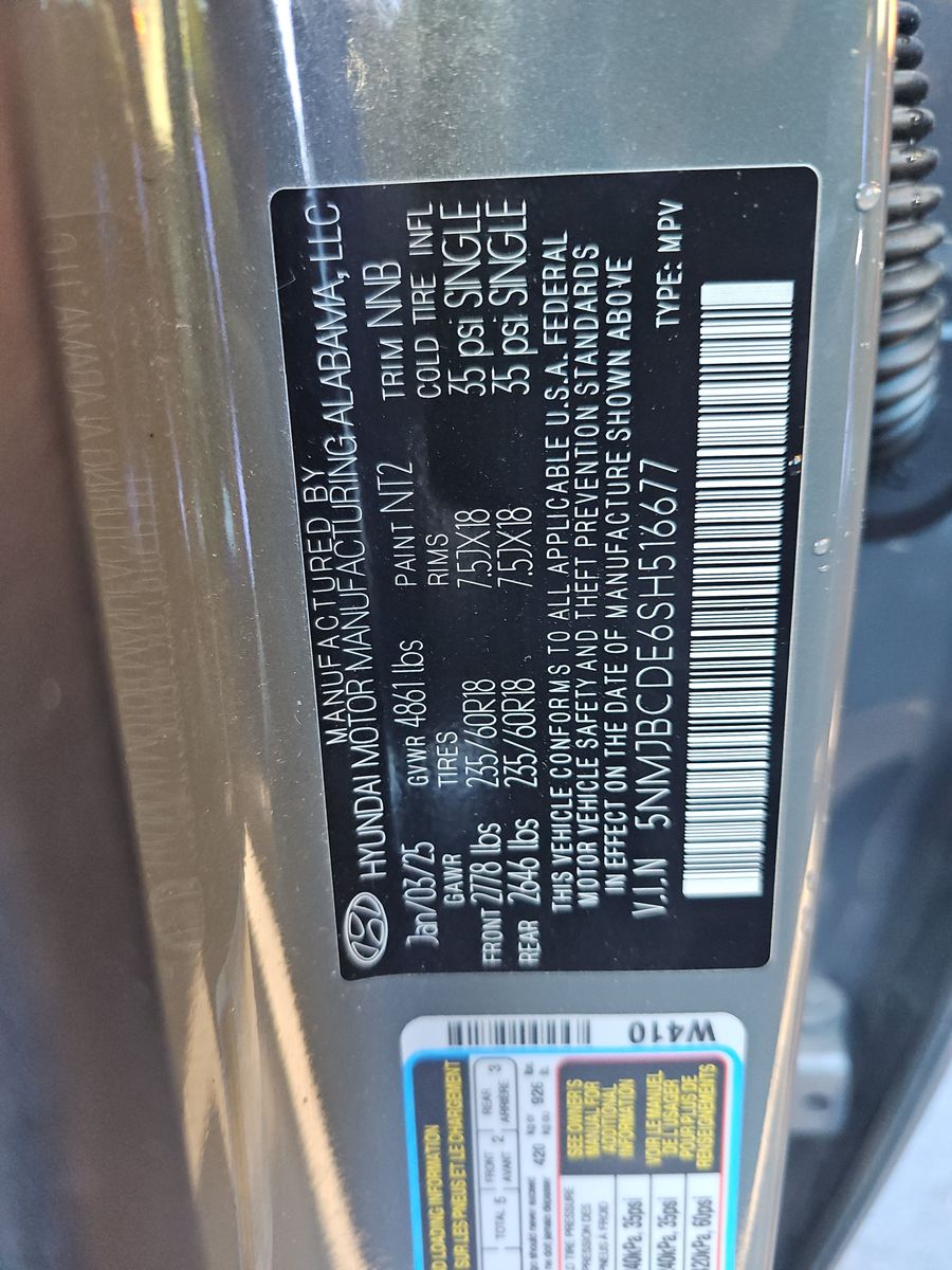 2025 Hyundai Tucson SEL AWD