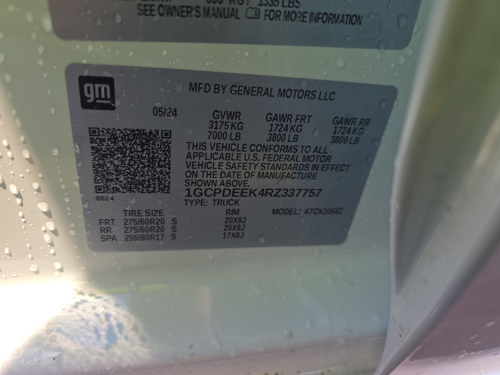 2024 Chevrolet Silverado 1500 RST AWD