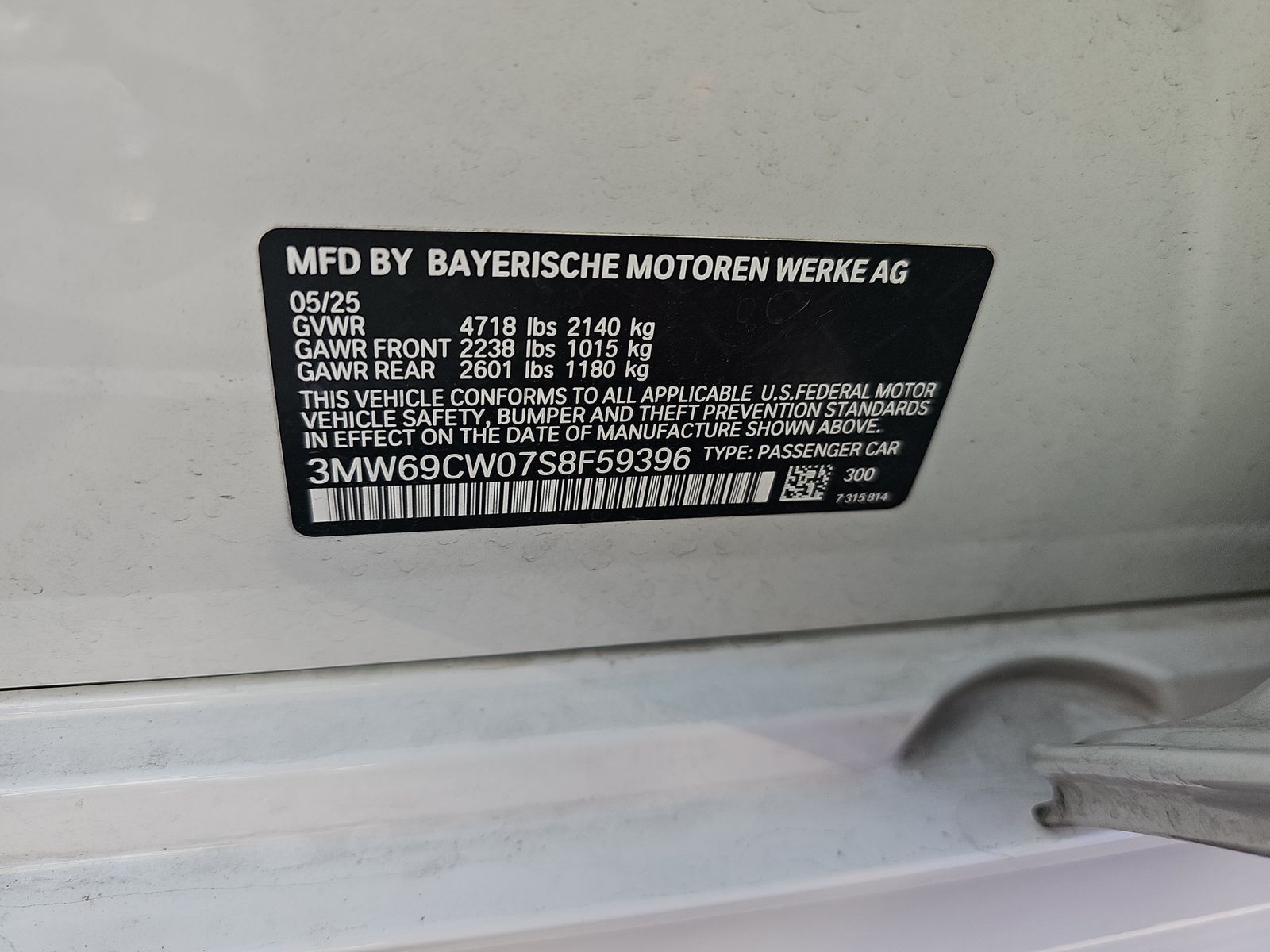 2025 BMW 3 Series 330i RWD