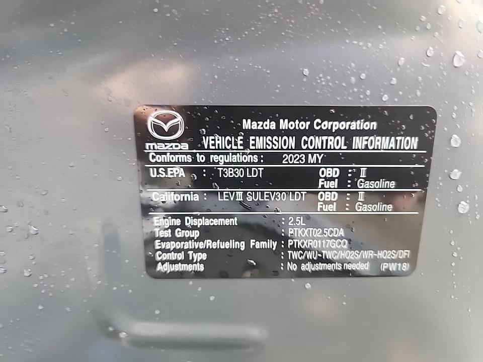 2023 MAZDA CX-5 2.5 S Carbon Edition AWD