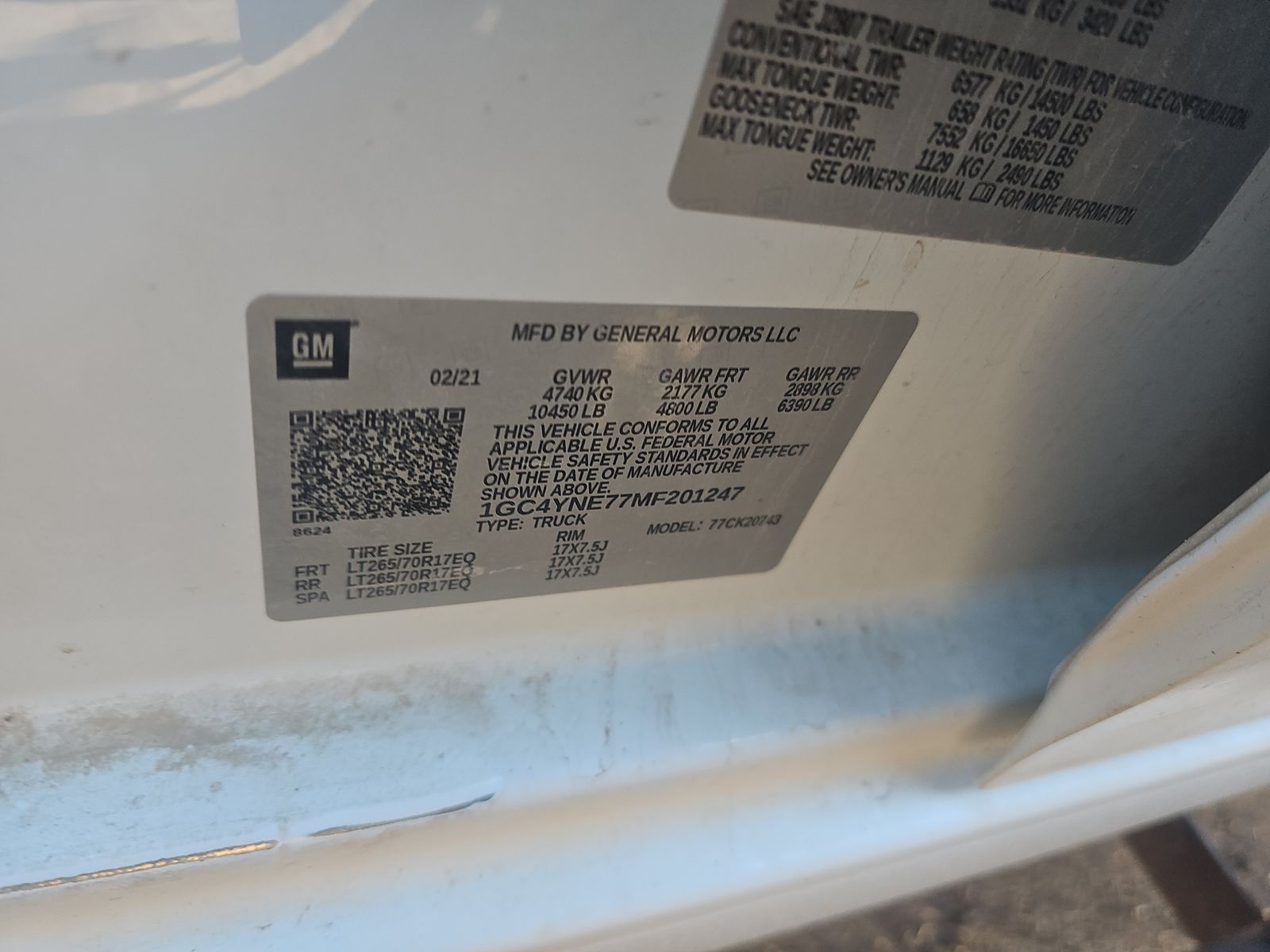 2021 Chevrolet Silverado 2500HD LT AWD