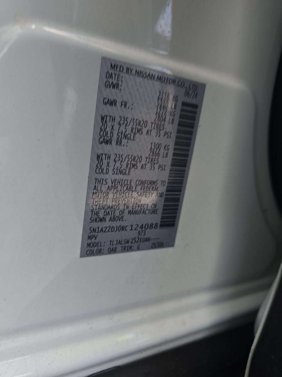 2024 Nissan Murano Platinum FWD