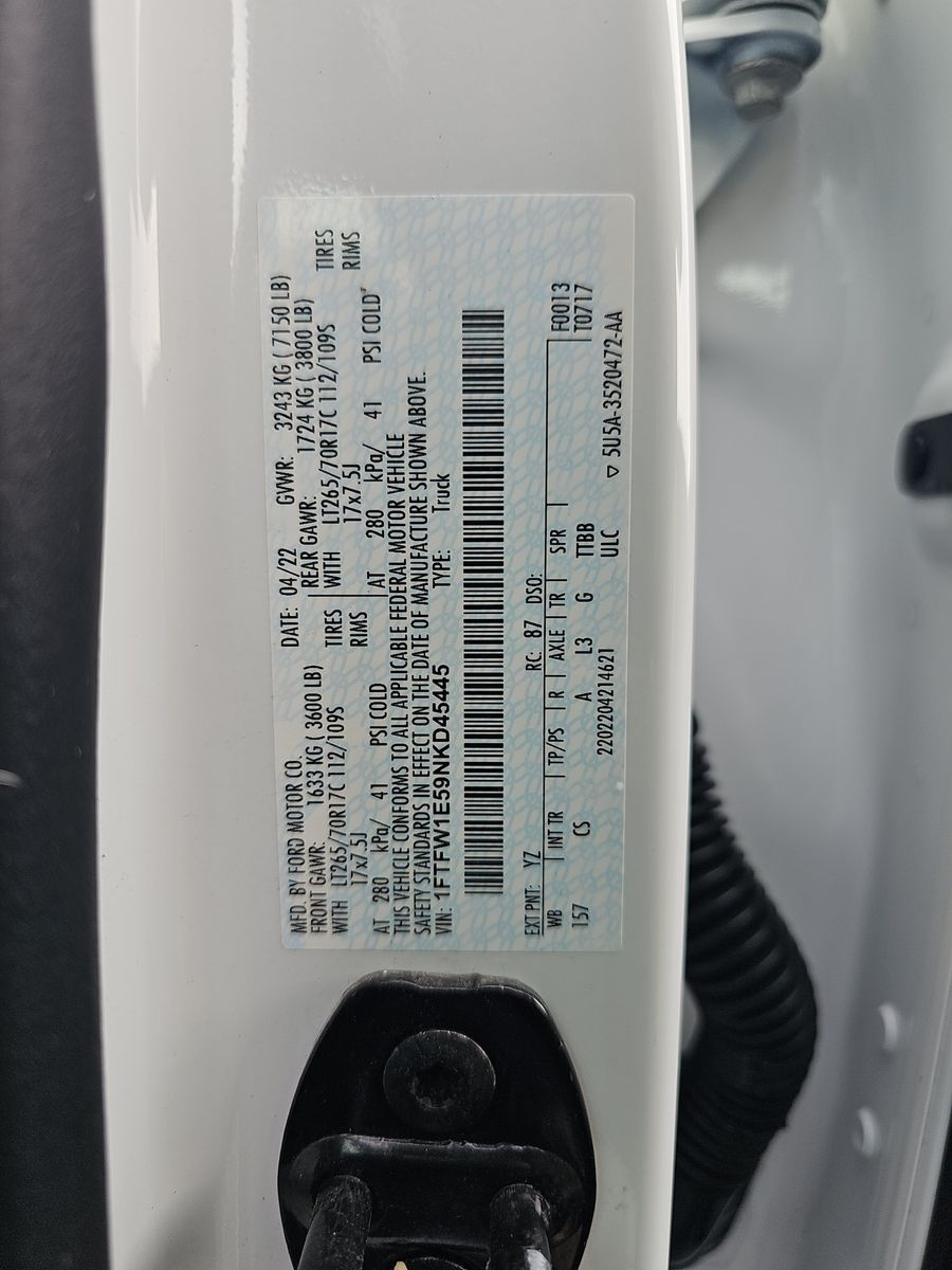 2022 Ford F-150 XL AWD