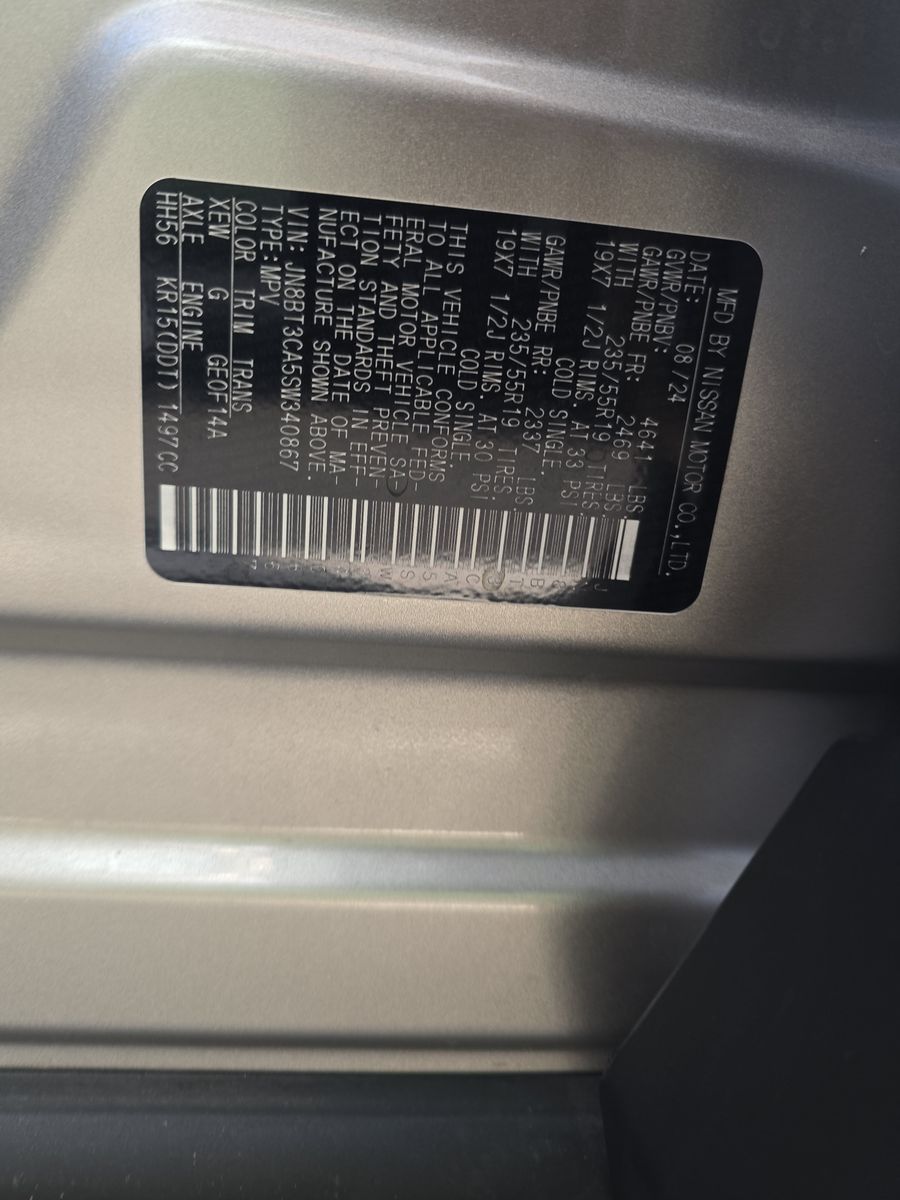 2025 Nissan Rogue SL FWD