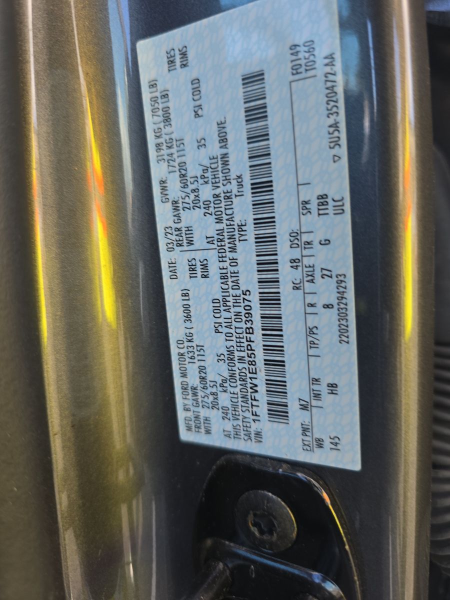 2023 Ford F-150 Lariat AWD