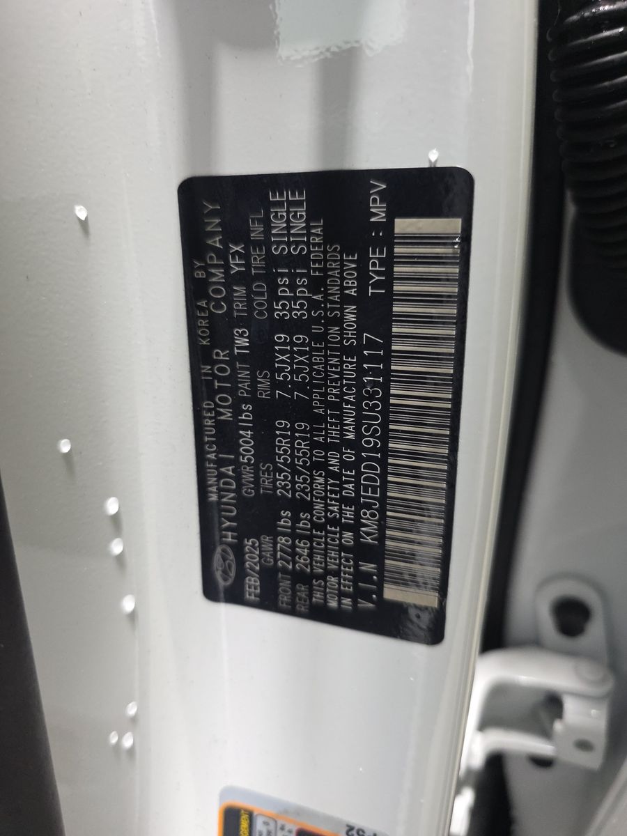 2025 Hyundai Tucson Hybrid Limited AWD