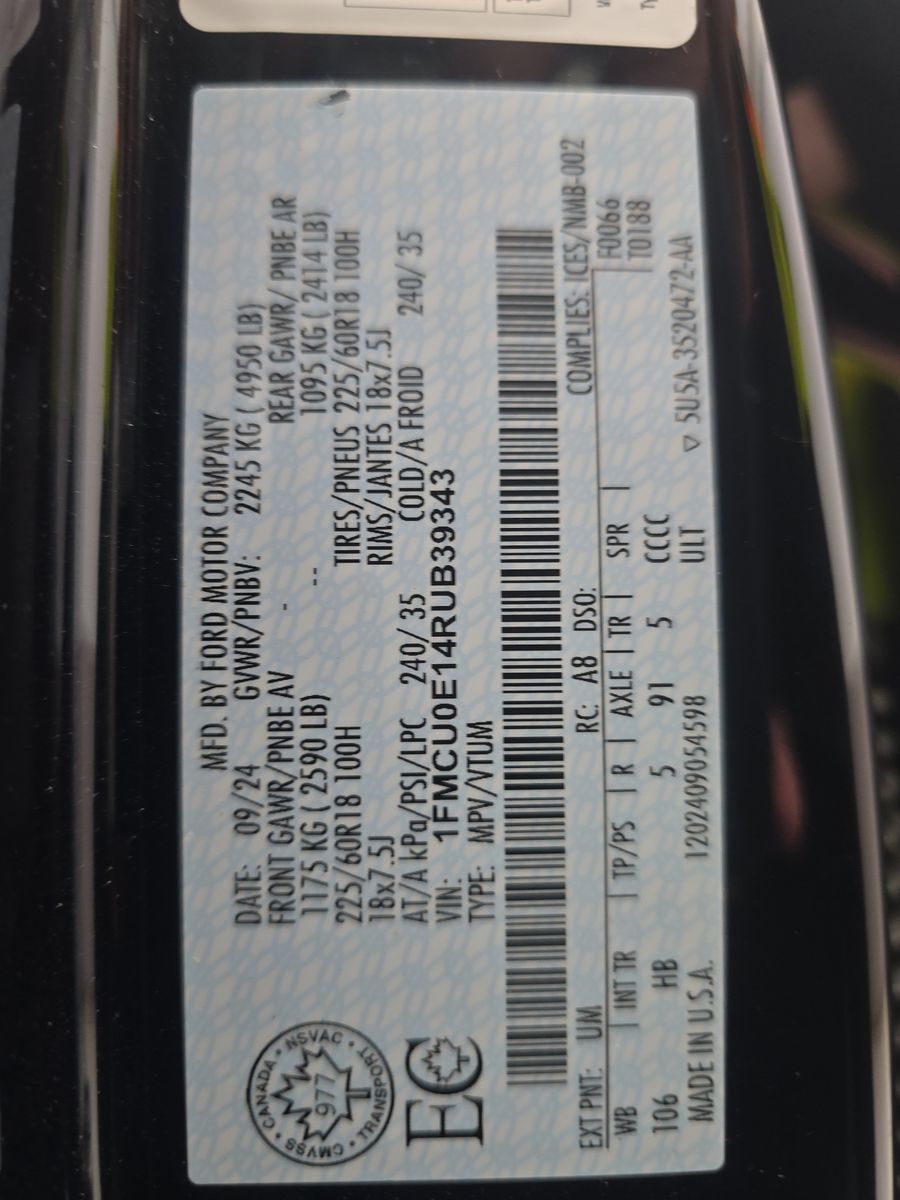 2024 Ford Escape Active SUV FWD