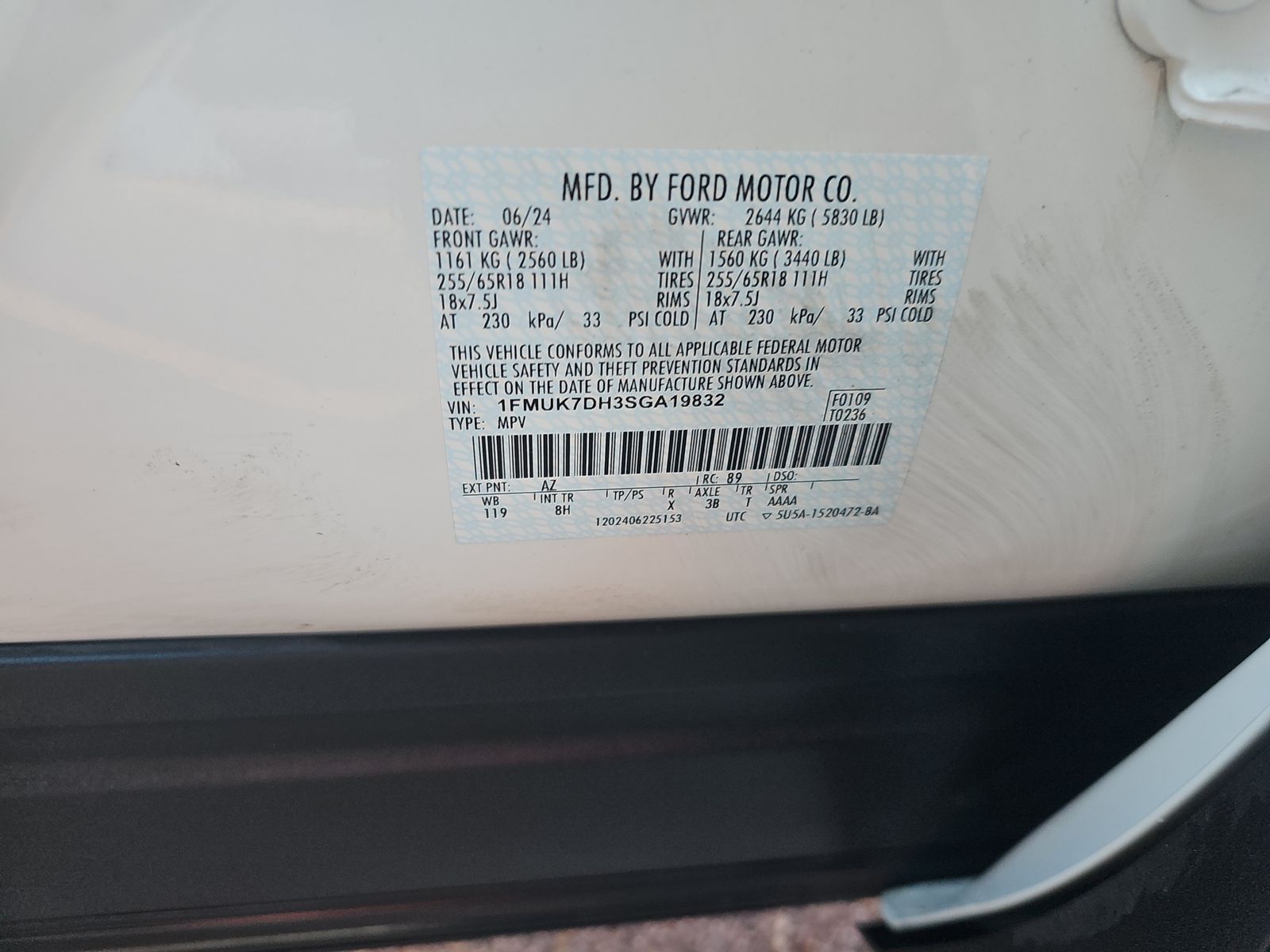 2025 Ford Explorer Active RWD