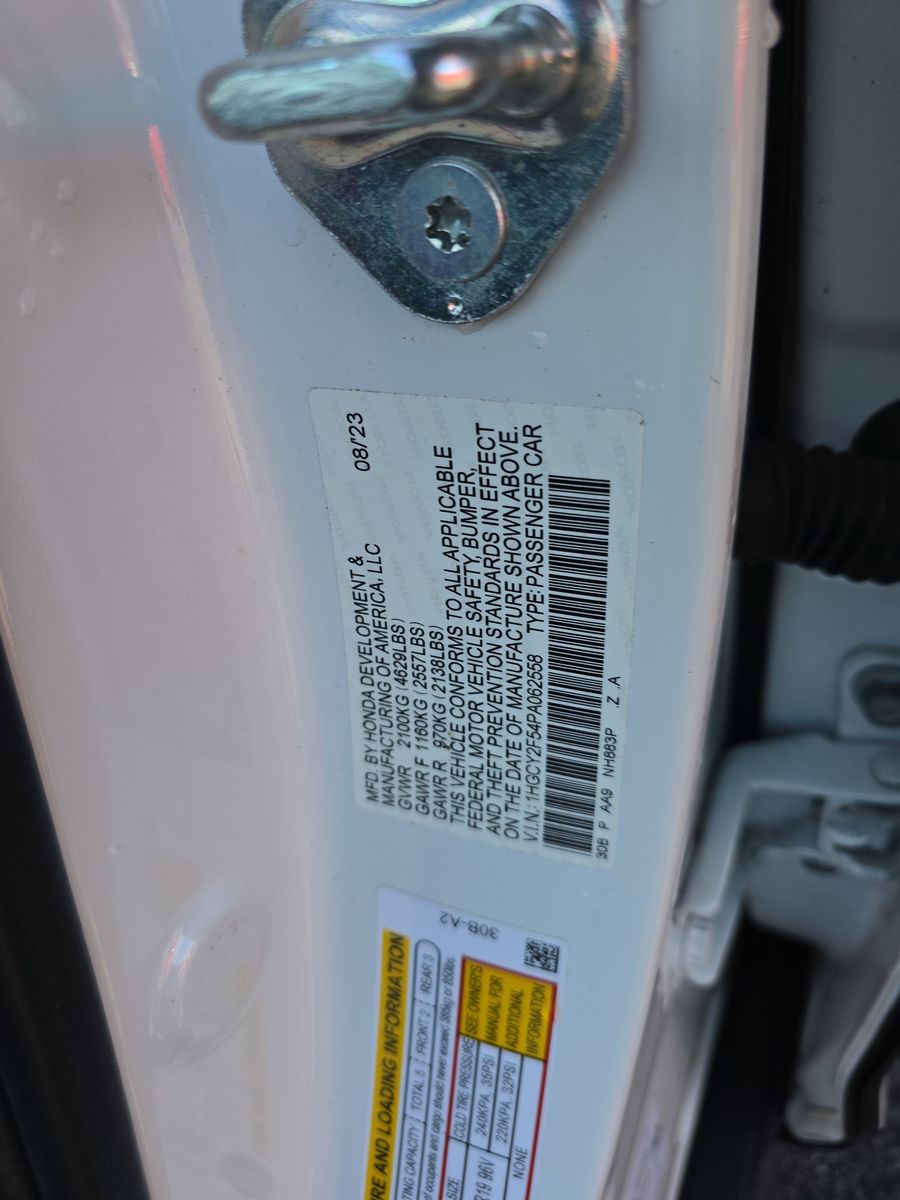 2023 Honda Accord Hybrid Sport FWD