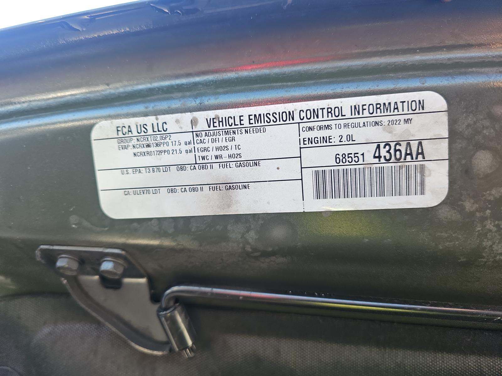 2022 Jeep Wrangler Willys Edition AWD