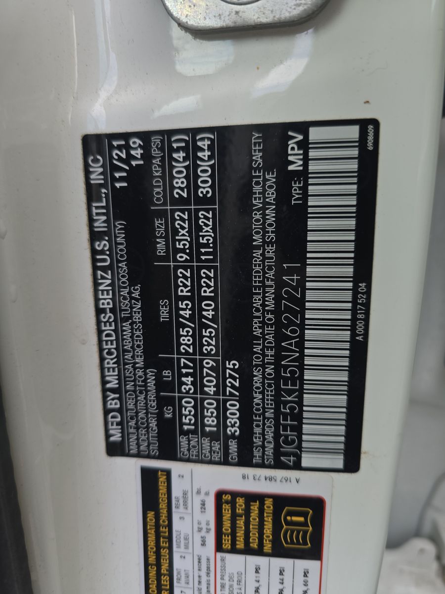 2022 Mercedes-Benz GLS GLS 450 AWD