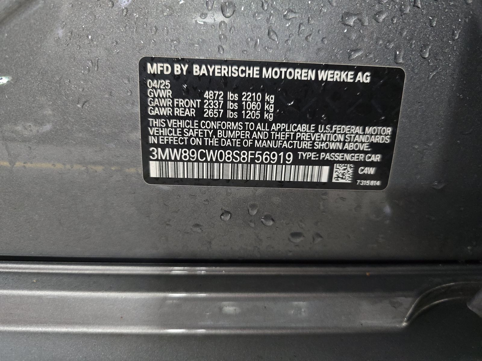 2025 BMW 3 Series 330i xDrive AWD