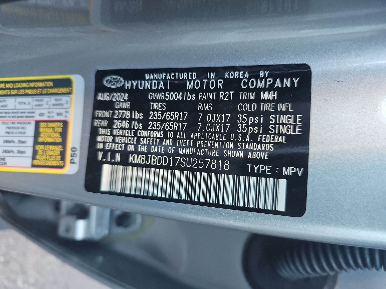 2025 Hyundai Tucson Hybrid Blue AWD