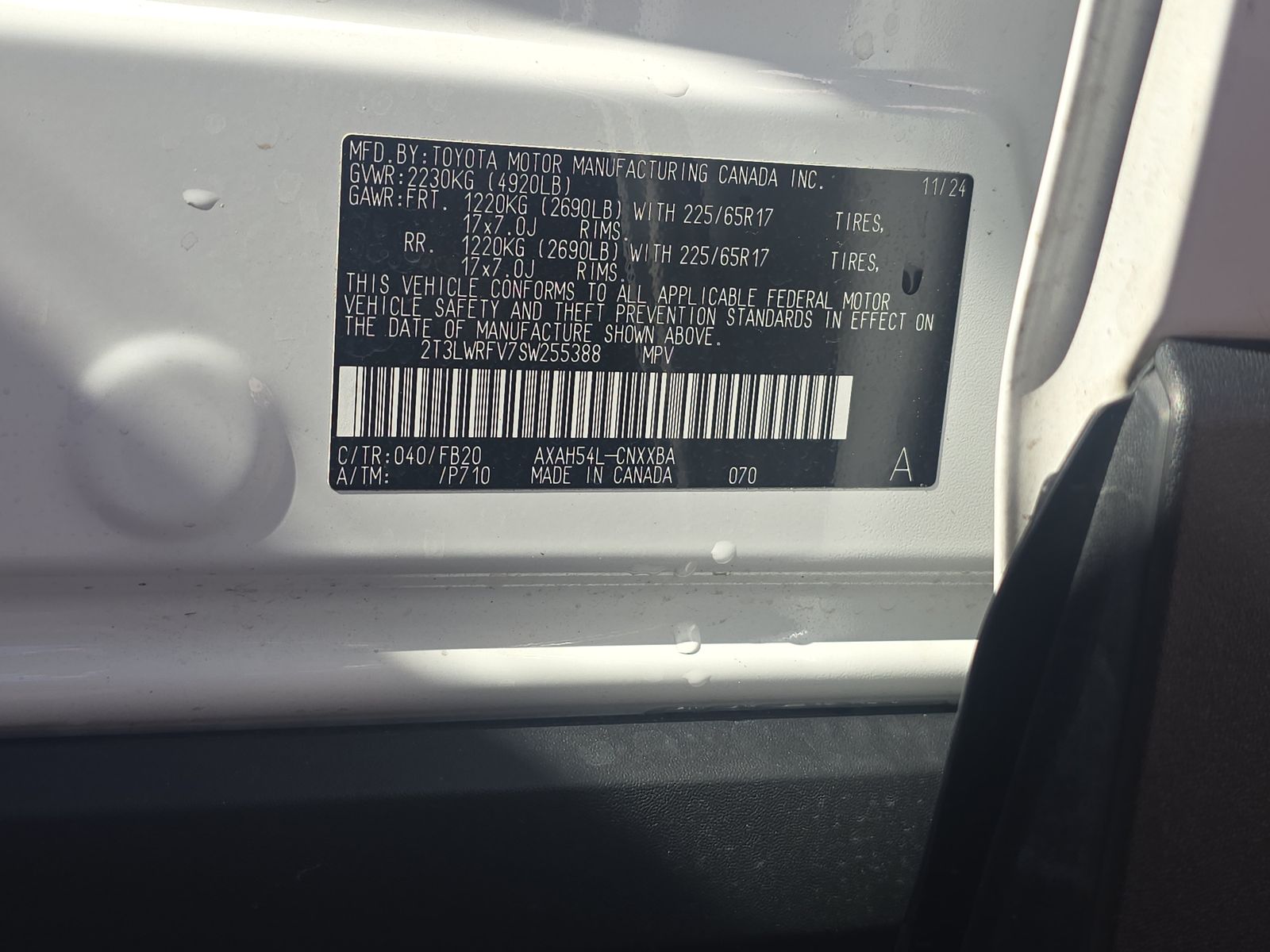 2025 Toyota RAV4 Hybrid LE AWD