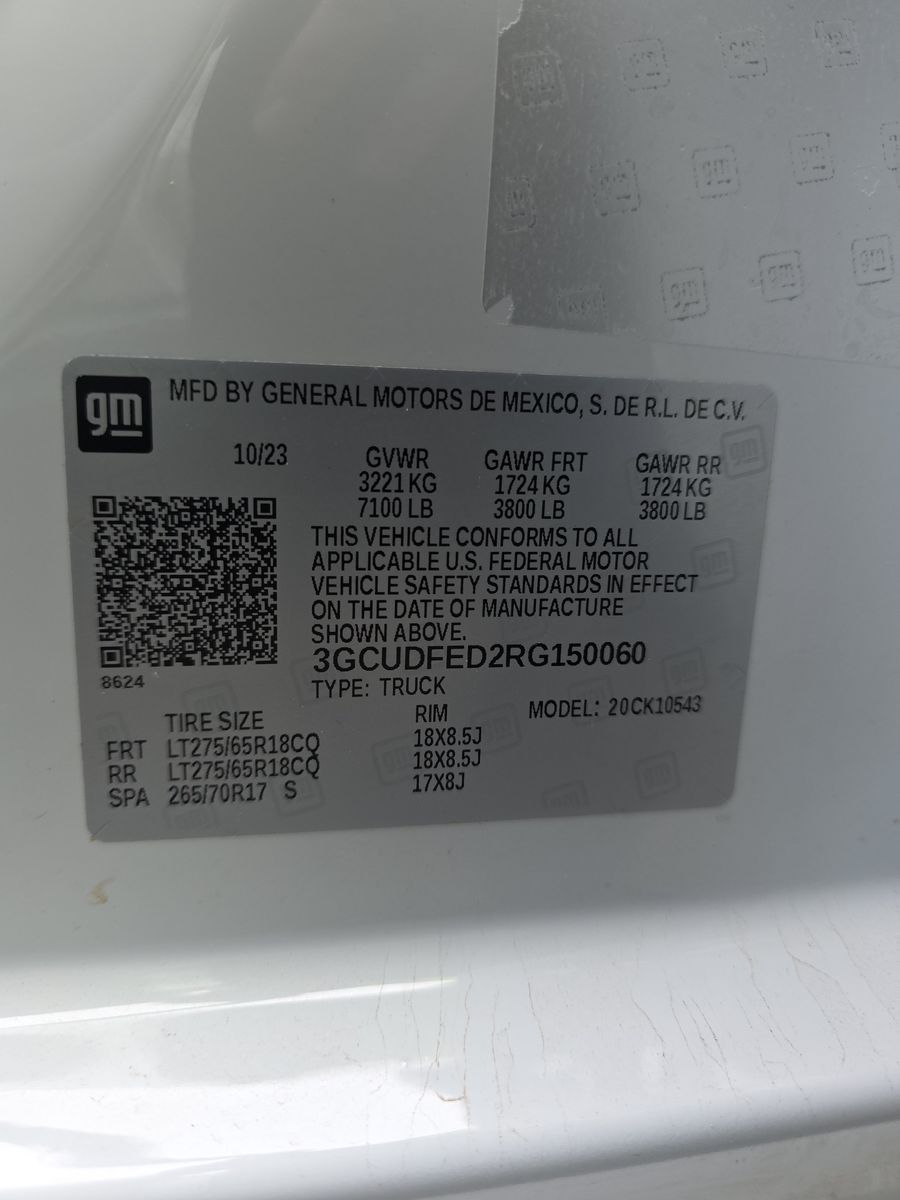 2024 Chevrolet Silverado 1500 LT Trail Boss AWD