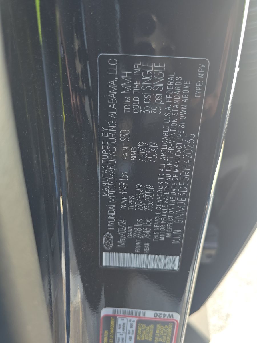 2024 Hyundai Tucson Limited FWD