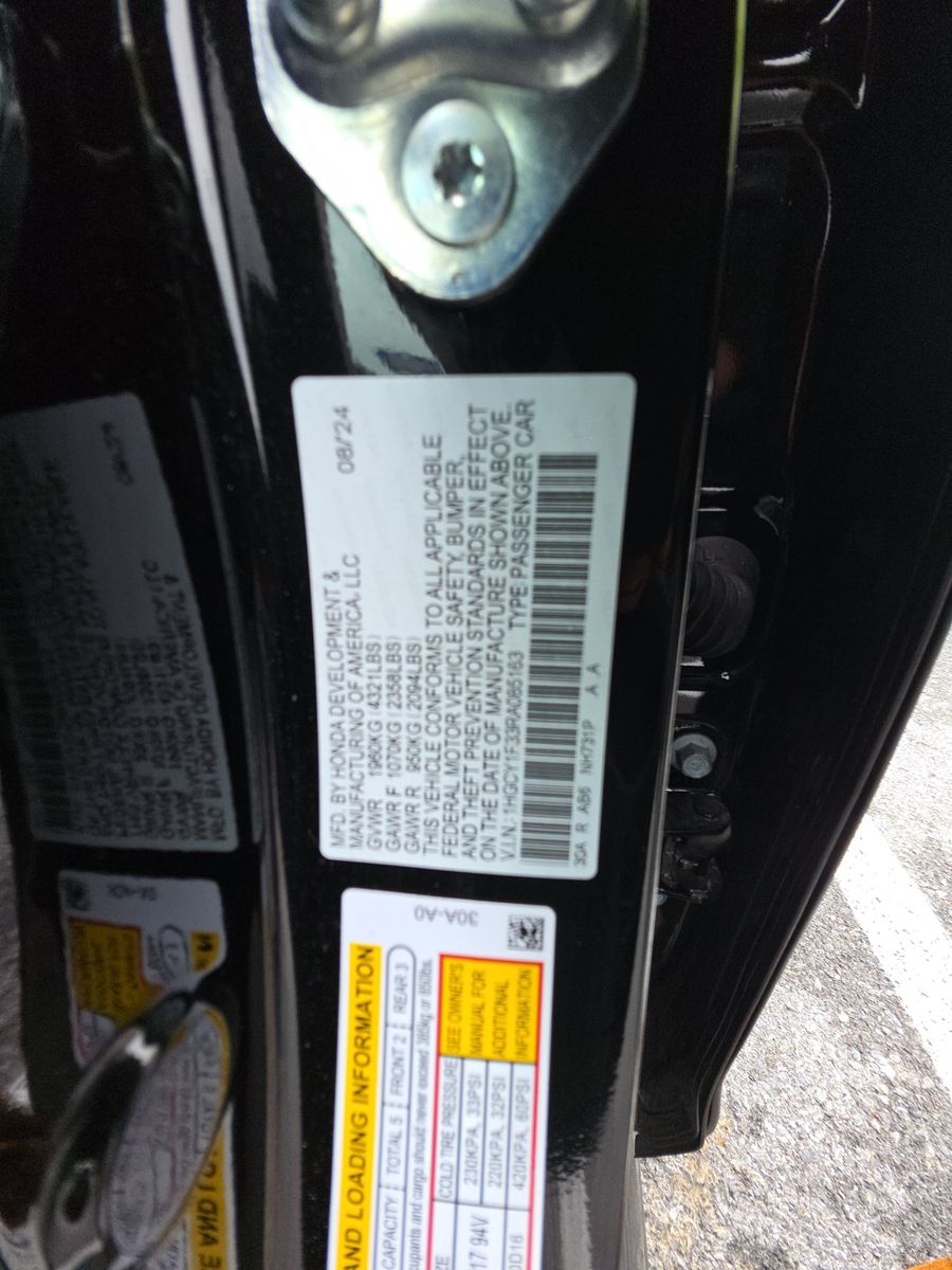 2024 Honda Accord EX FWD