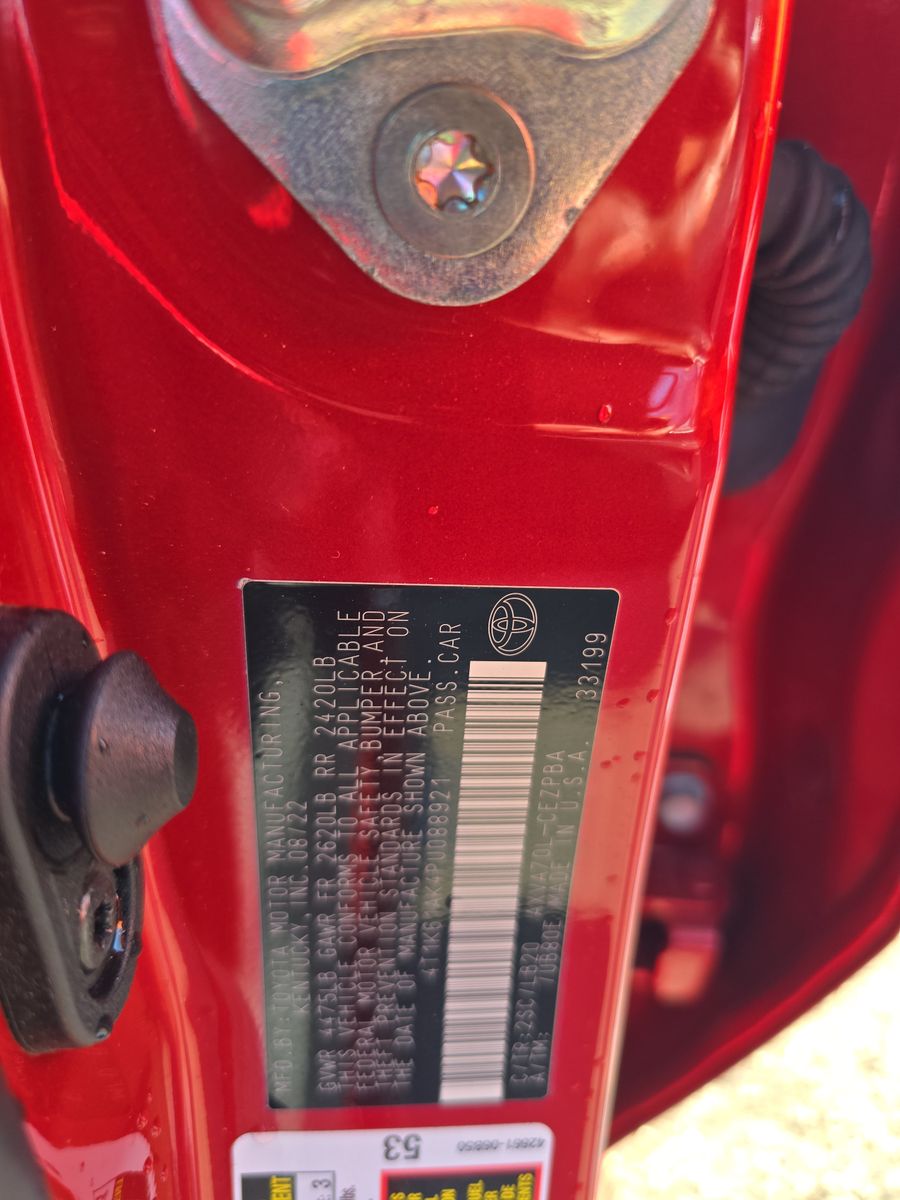 2023 Toyota Camry XSE FWD