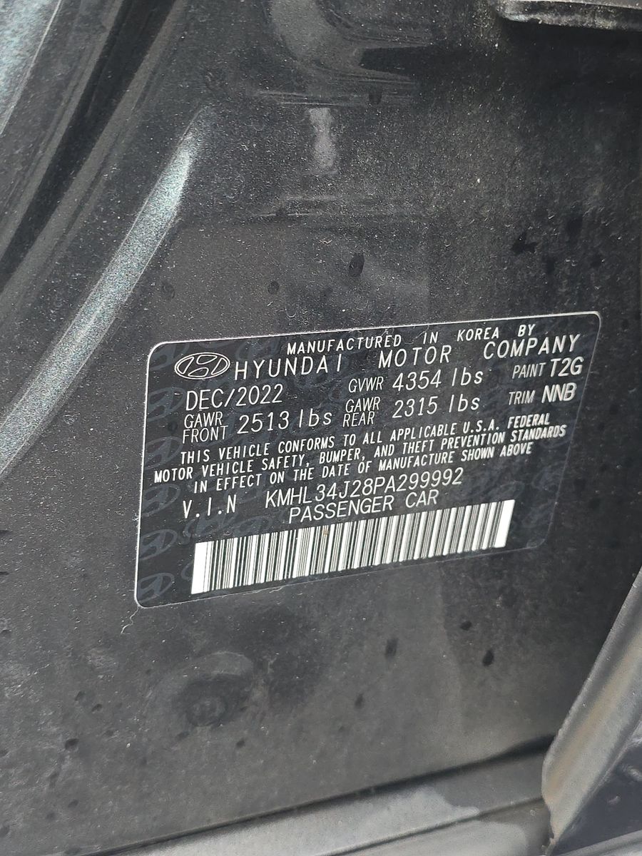 2023 Hyundai Sonata Limited FWD